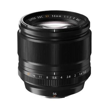 Fujifilm Fujinon XF 56mm f/1.2 R Lensa Kamera - Hitam