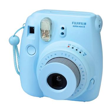 Fujifilm Instax Mini 8s Biru Kamera Polaroid