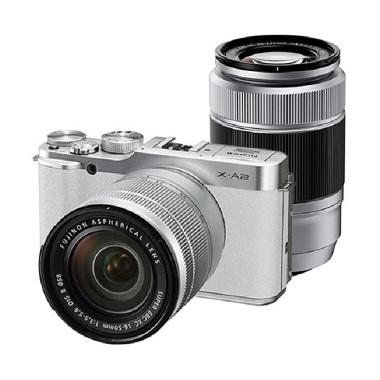 Fujifilm X-A2 XC 16-50 with XC 50-230mm Kamera Mirroless - White