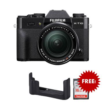 Fujifilm X-T10 Black Kit 18-55mm Kamera Mirrorless