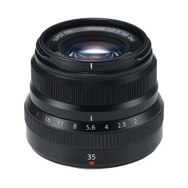 Fujifilm Fujinon XF 35mm f/2 R WR Lensa Kamera - Black