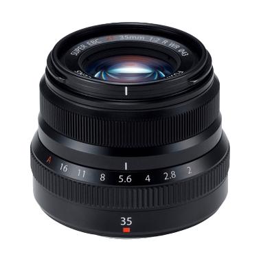 Fujinon Lens XF 35mm F2 R WR Black Lensa Kamera