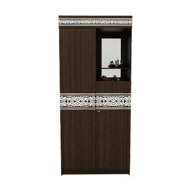 Jual Funika Vivo VLWD21W Brown Lemari Pakaian Dua Pintu Jual Funika Vivo VLWD21W Brown Lemari Pakaian Dua Pintu