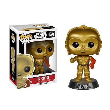 Funko POP Star Wars Episode VII-The Force Awakens C-3PO Mainan Anak