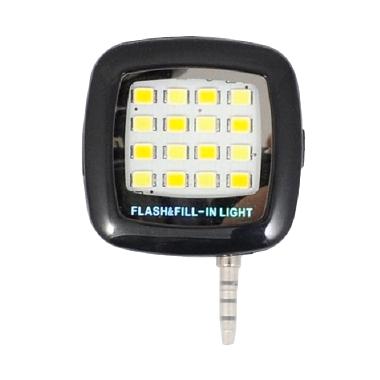 G-Smart Hitam Flash Lampu Selfie untuk Handphone