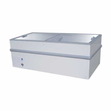 GEA/GETRA/RSA Sliding Curve Glass STELLA-200 Putih Freezer