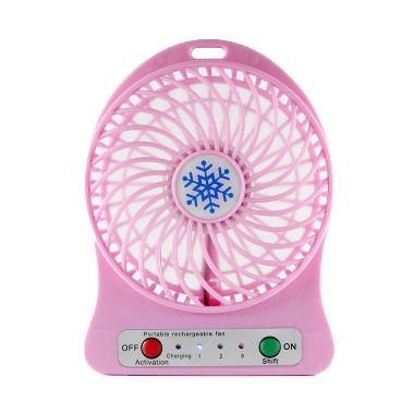 Generic Fresh Summer USB Mini Kipas Angin - Pink