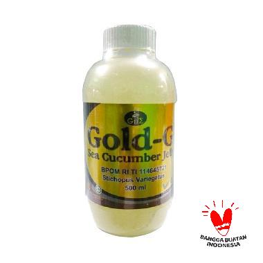 Gold-G Sea Cucumber Jelly Gamat Teripang Emas Suplemen [500 mL]