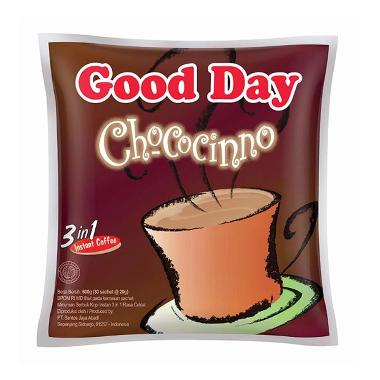 Promo Harga Good Day Instant Coffee 3 in 1 Chococinno per 30 sachet 20 gr - Blibli