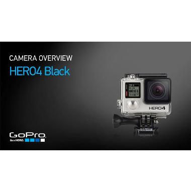 GoPro Hero 4 Paket Super Lengkap Action Camera - Black