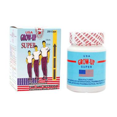 PROMO ( 2 BOTOL ) Grow Up Original ... Obat Peninggi Badan Ampuh
