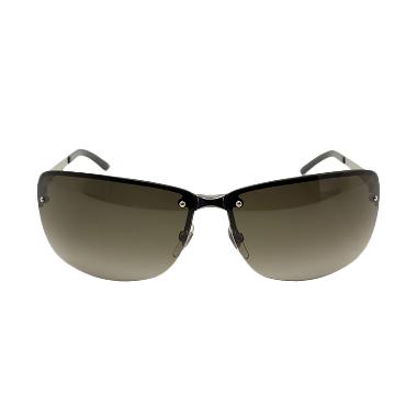 Gucci Rectangle Sunglasses 4235 Dark Grey Brown Kacamata