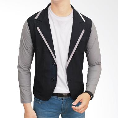 Gudang Fashion BLZ 662 Black Blazer Pria