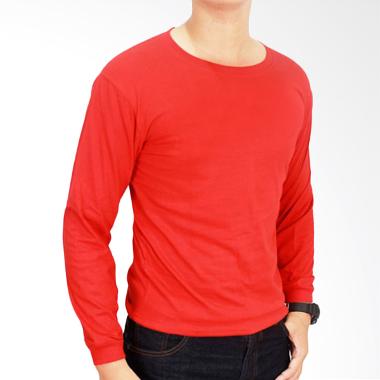Jual Gudang Fashion Kaos Polos POL 09 O-neck Pendek Cotton
