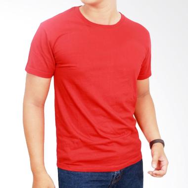 Gudang Fashion Kaos Polos POL 04 O- ... combed 20S Merah T-shirt