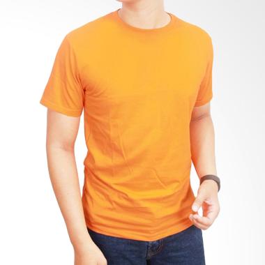 Gudang Fashion Kaos Polos POL 03 O- ... combed 20S Orange T-shirt