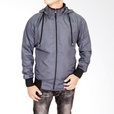 Gudang Fashion JAK 2120 Fashion Male Jaket Pria - Grey