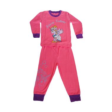 H&M piyama Little Pony Set Baju Tidur Anak - Hot Pink