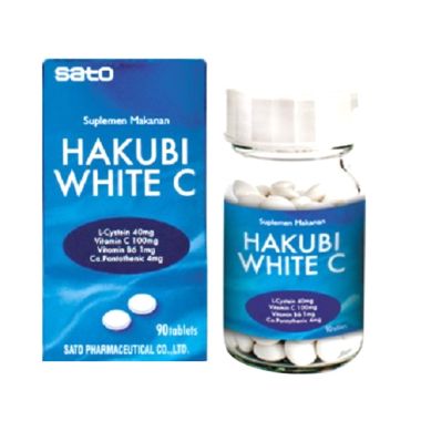 Hakubi White C Tablet isi 90 tablet