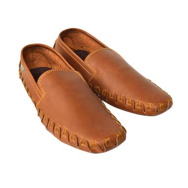 Handmade Blackmaster Purple King Sepatu Pria - Tan