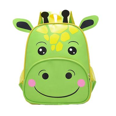 Happy Korean Jerapah Tas Ransel Anak - Hijau