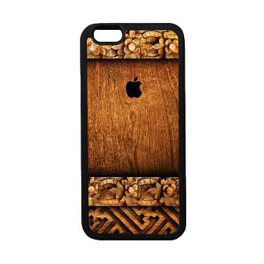 HEAVENCASE Apple 04 Black Softcase Casing for iPhone 6 or iPhone 6s