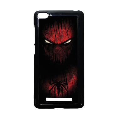 HEAVENCASE Spiderman 02 Hitam Hardc ... aomi Mi4i and Xiaomi Mi4c