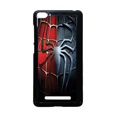 HEAVENCASE Spiderman 05 Hitam Hardc ... aomi Mi4i and Xiaomi Mi4c
