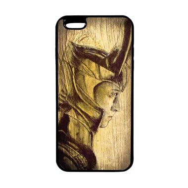 HEAVENCASE Loki 02 Casing for iPhone 6 Plus or iPhone 6s Plus - Hitam