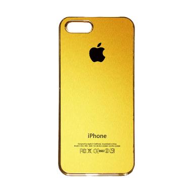 Heavencase Motif Apple Gold 02 Casing for iPhone 5s or iPhone 5 - Gold