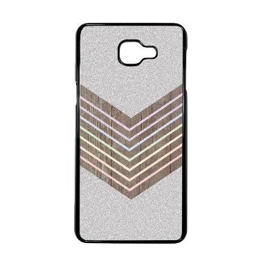 HEAVENCASE Motif Batik Kayu Chevron 08 Hardcase Casing for Samsung Galaxy A9 Or Samsung Galaxy A9