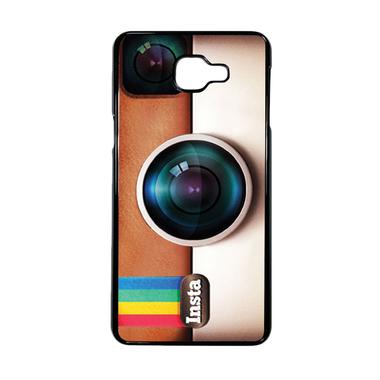 HEAVENCASE Motif Instagram Hardcase ... ung Galaxy A9 Pro - Hitam