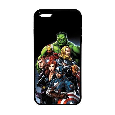 HEAVENCASE Superhero Avengers 05 So ... or iPhone 6s Plus - Hitam