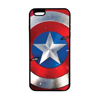Heavencase Superhero Captain Americ ... ne 6 Plus/6s Plus - Hitam