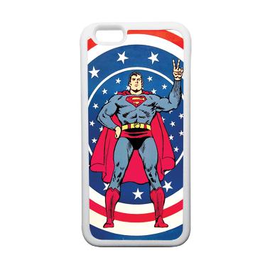 HEAVENCASE Superhero Superman 06 Ca ... ne 6 or iPhone 6s - Putih
