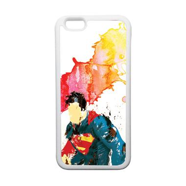 Heavencase Superhero Superman 07 Ca ... ne 6 or iPhone 6s - Putih