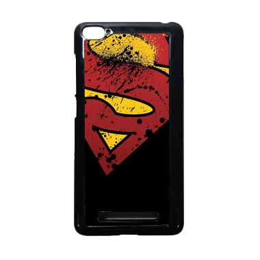HEAVENCASE Superman 11 Hitam Hardca ... aomi Mi4i and Xiaomi Mi4c