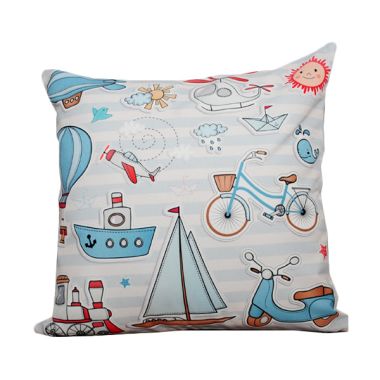 Hermosa Kids Soft Blue Bantal Sofa ...