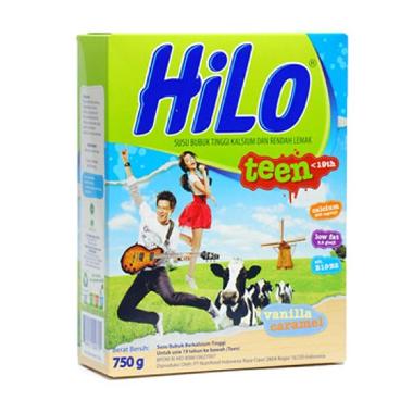 Jual HiLo Teen Vanila Caramel Susu Formula [750 gr] Online 