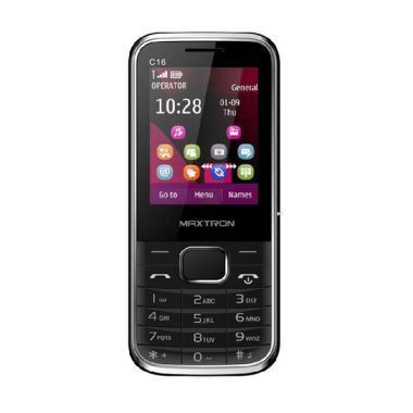 Maxtron C16 Handphone - Hitam