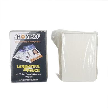 Hombo 250mic Laminating Film ID KTP - Transparant