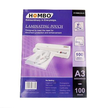 Hombo A3 Laminating Film - Transparant