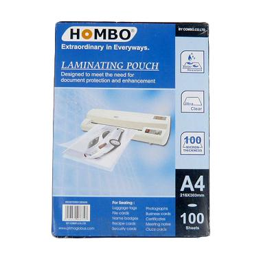 Hombo A4 Laminating Film - Transparant