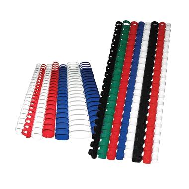 Hombo Spiral 9/16 Ring Plastik Binding Hitam