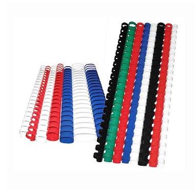 Hombo Spiral Plastik 1/4 Ring Plastik Binding - Multi Colour