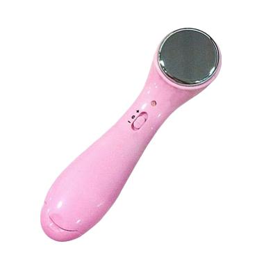 Home-Klik Setrika Wajah Ion Massager Pink Alat Pijat Wajah Pink