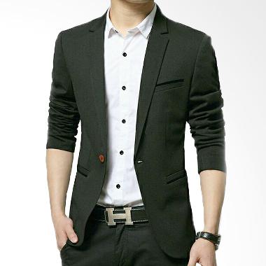 Hoof Mozen Jas Blazer Pria - Hitam