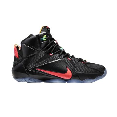 NIKE Lebron 12 Vision Hitam Orange ...