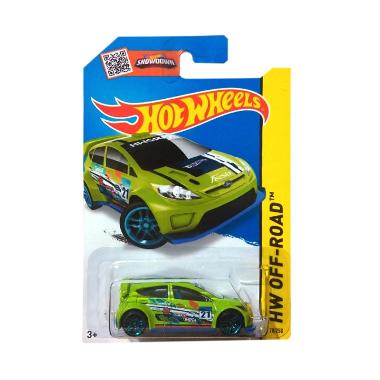 Hot Wheels '12 Ford Fiesta - Hijau