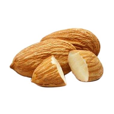 100gr Kuartet Nabati Almond Utuh - Whole Raw Almond - Kupas Ari - Size Besar 27-30 - Mentah / Raw